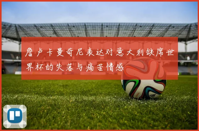 詹卢卡曼奇尼表达对意大利缺席世界杯的失落与痛苦情感